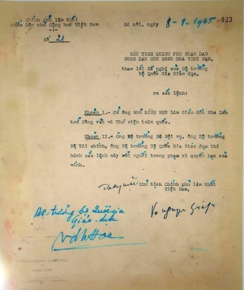 Ngô Đình Nhu – Nhà lưu trữ Việt Nam thời kì 1938-1946